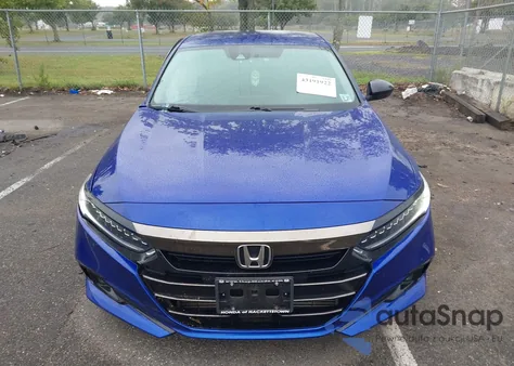 2022 Honda Accord Sport Special Edition из США, поврежденный, VIN 1HGCV1F40NA022517